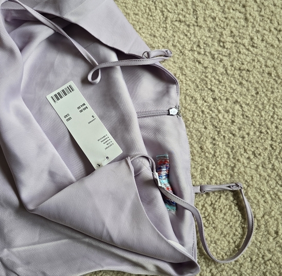 NWT URBAN OUTFITTERS Light Before Dark Mallory Cowl Slip Mini Dress Size Small - Picture 7 of 11